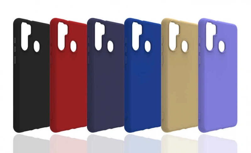 Reeder P13 Blue Max Kılıf Zore Biye Silikon
