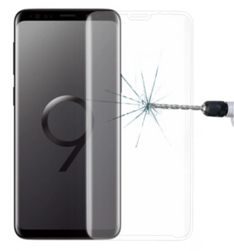 Samsung Galaxy S9 3D Full Kaplama Kavisli Kırılmaz Cam Ekran Koruyucu