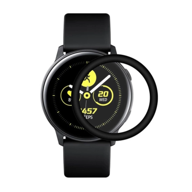 Samsung Galaxy Watch Active 3D kavisli Pet Ekran Koruyucu