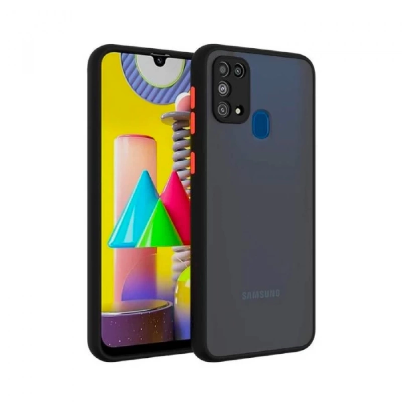 SM Galaxy A21S (SM-A217) Kamera Korumalı Premium Silikon Kılıf