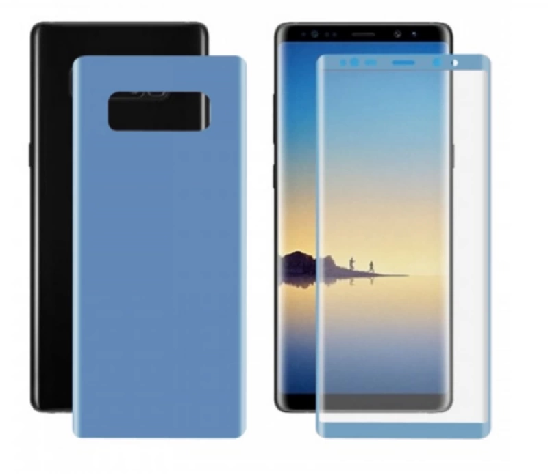 Sm Galaxy Note 8 Ön Arka 3d Darbe Emici Pet Renkli Full Koruyucu