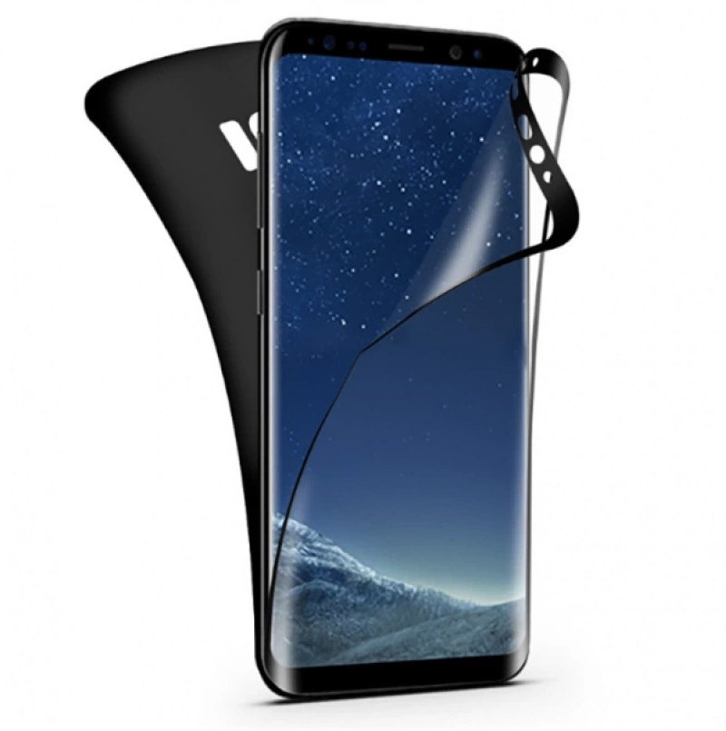 Sm Galaxy S9+ Plus Ön Arka 3d Darbe Emici Pet Renkli Full Koruyucu