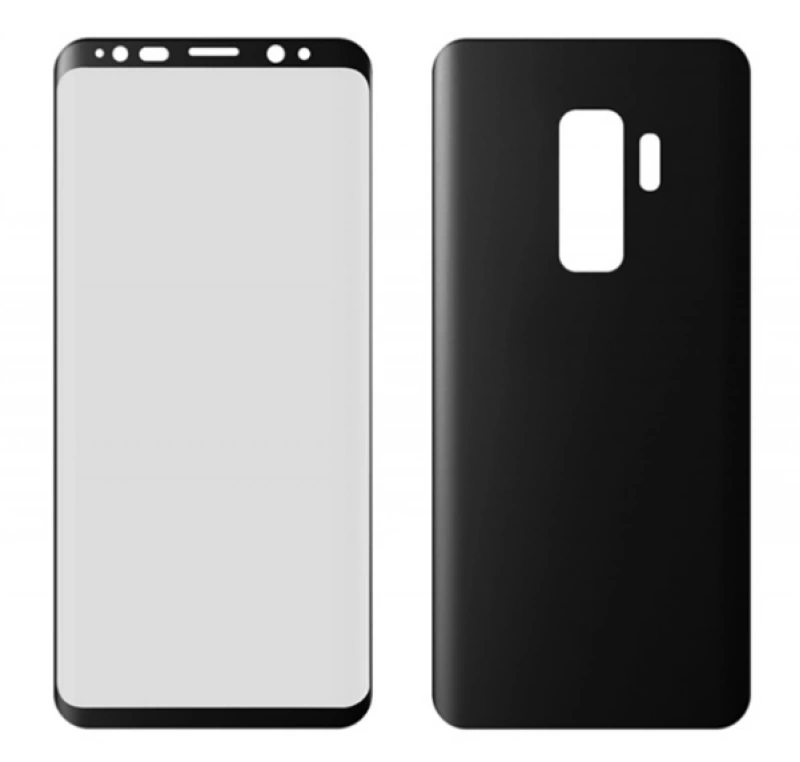 Sm Galaxy S9+ Plus Ön Arka 3d Darbe Emici Pet Renkli Full Koruyucu