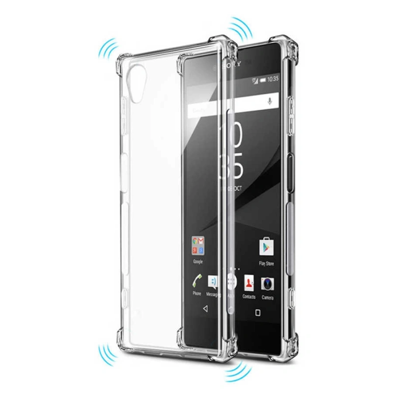 Sony Xperia XA1 Plus Kılıf Zore Nitro Anti Shock Silikon