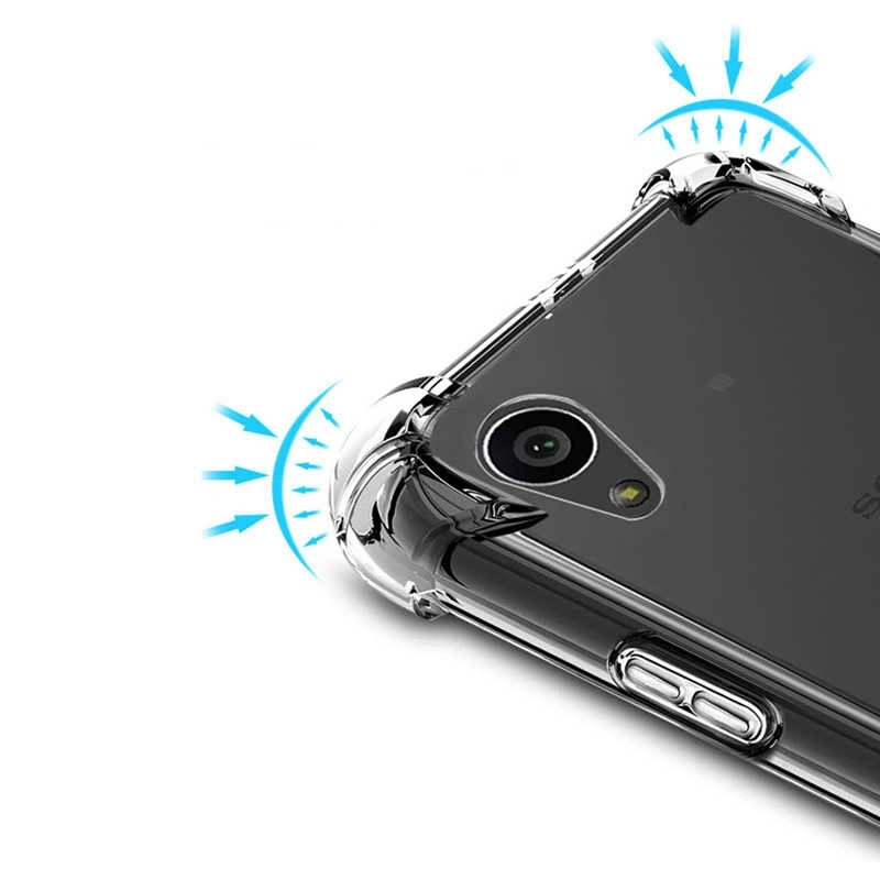 Sony Xperia XA1 Plus Kılıf Zore Nitro Anti Shock Silikon