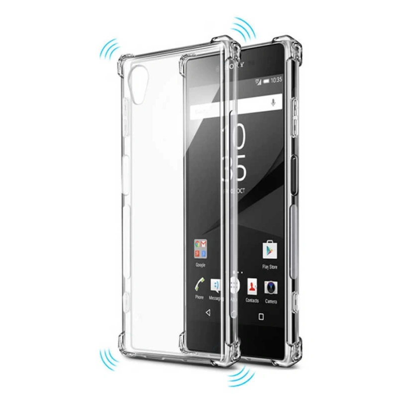 Sony Xperia XA1 Plus Kılıf Zore Nitro Anti Shock Silikon