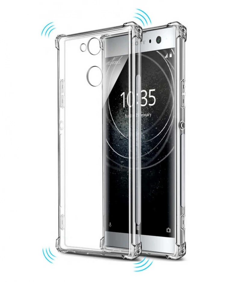 Sony Xperia XA2 Kılıf Zore Nitro Anti Shock Silikon