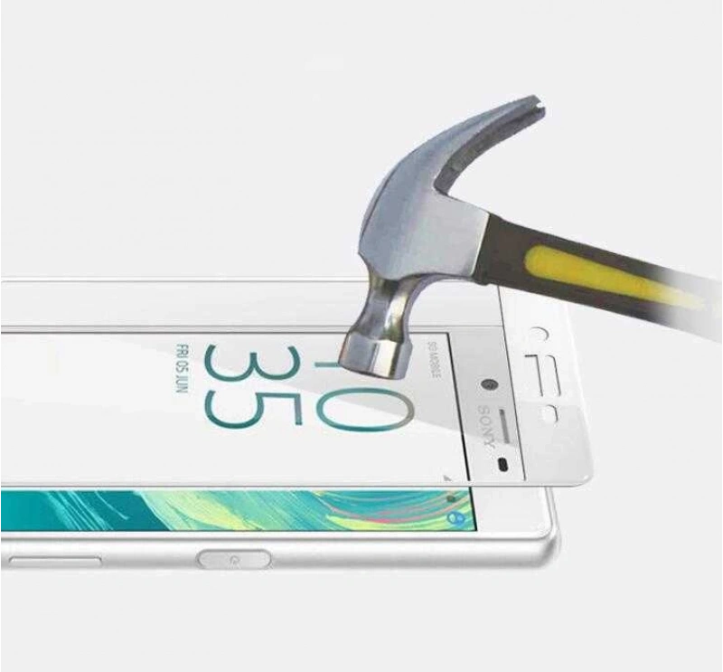 Sony Xperia XZ Zore Ekranı Tam Kaplayan Düz Cam Koruyucu