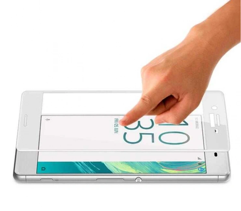 Sony Xperia XZ Zore Ekranı Tam Kaplayan Düz Cam Koruyucu