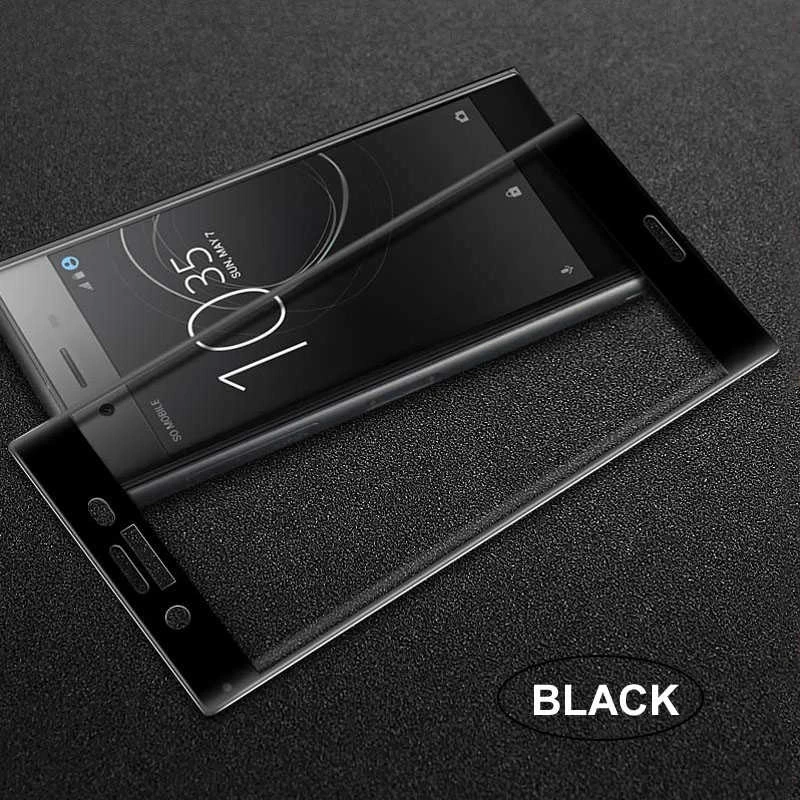 Sony Xperia XZ1 Zore Ekranı Tam Kaplayan Düz Cam Koruyucu