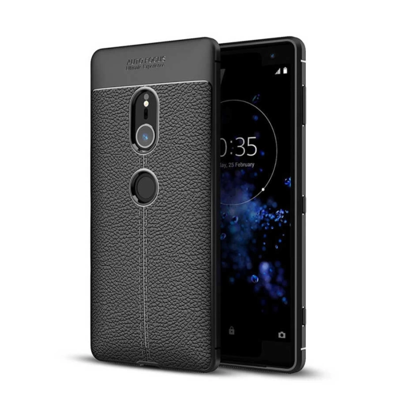 Sony Xperia XZ2 Kılıf Zore Niss Silikon Kapak