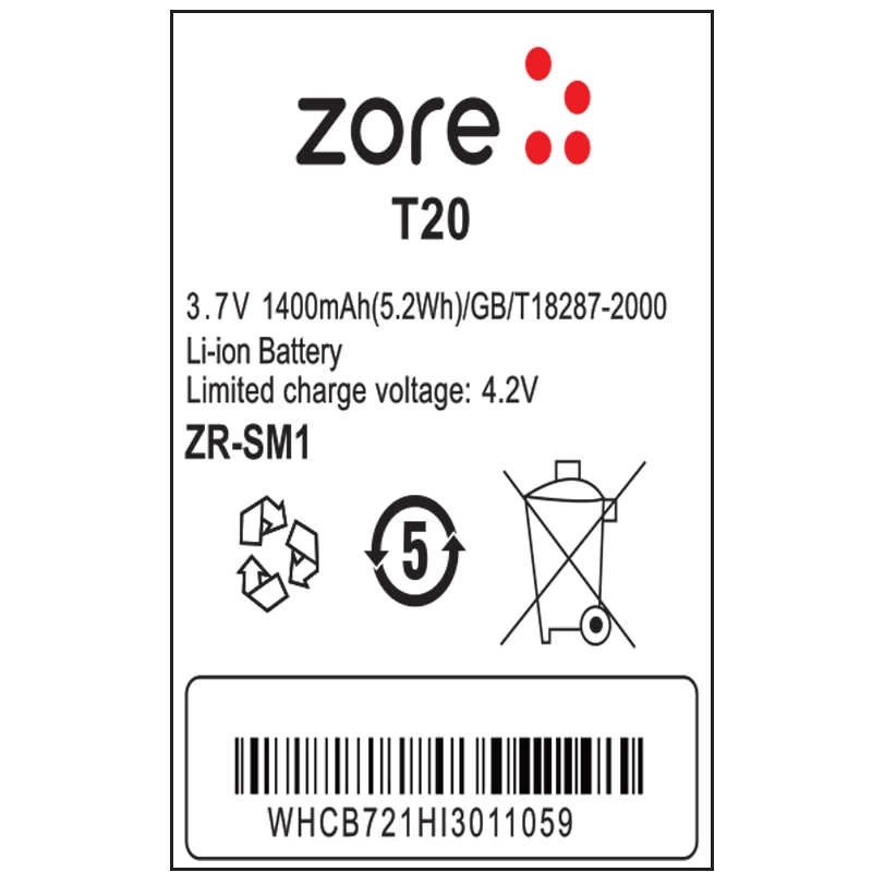 T20 Zore A Kalite Uyumlu Batarya