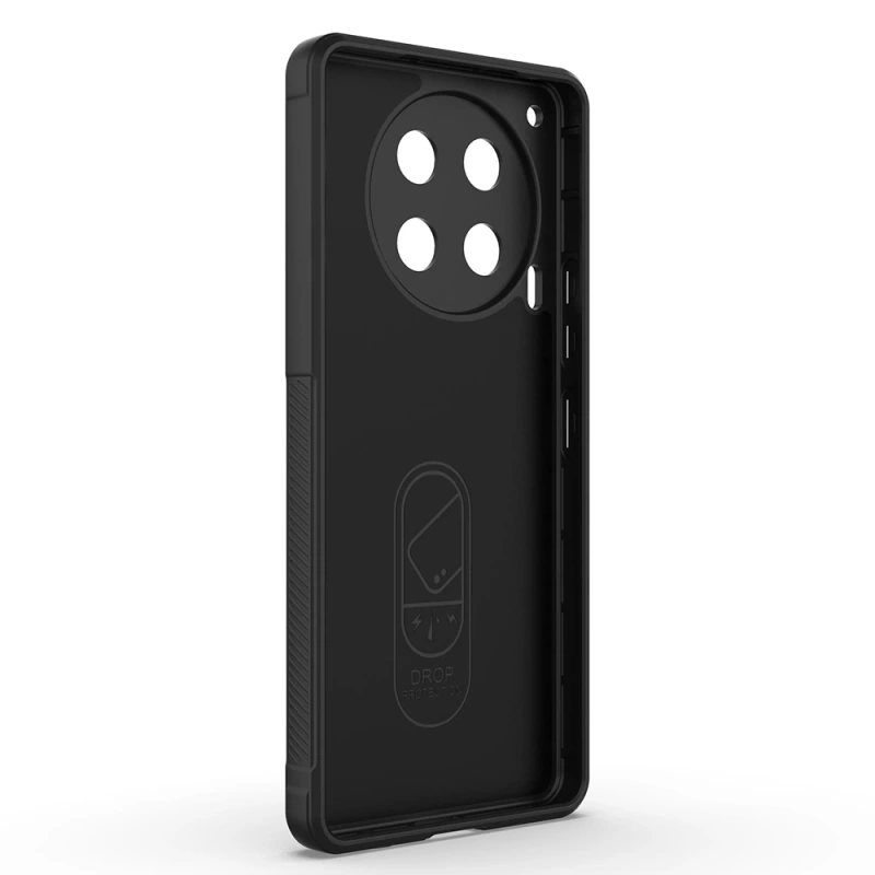 Tecno Camon 30 4G Kılıf Esnek TPU Oyuklu Arka Yüzey Tasarımlı Zore Etnik Silikon Kapak