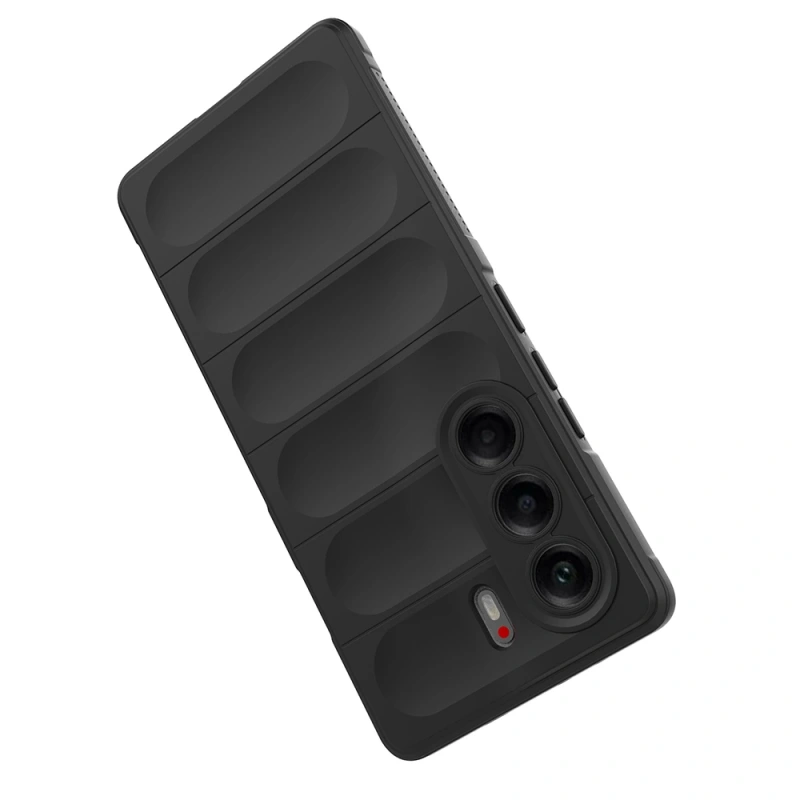 Tecno Camon 40 Pro Kılıf Esnek TPU Oyuklu Arka Yüzey Tasarımlı Zore Etnik Silikon Kapak