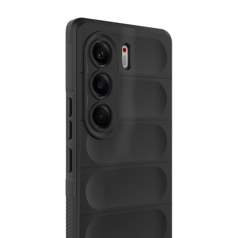 Tecno Camon 40 Pro Kılıf Esnek TPU Oyuklu Arka Yüzey Tasarımlı Zore Etnik Silikon Kapak