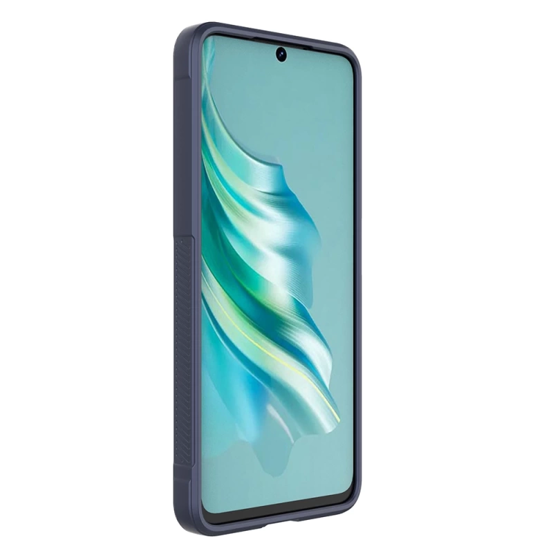 Tecno Spark 20 Kılıf Esnek TPU Oyuklu Arka Yüzey Tasarımlı Zore Etnik Silikon Kapak