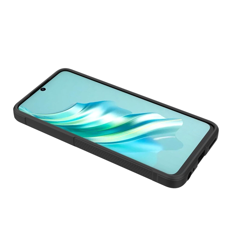 Tecno Spark 20C Kılıf Esnek TPU Oyuklu Arka Yüzey Tasarımlı Zore Etnik Silikon Kapak