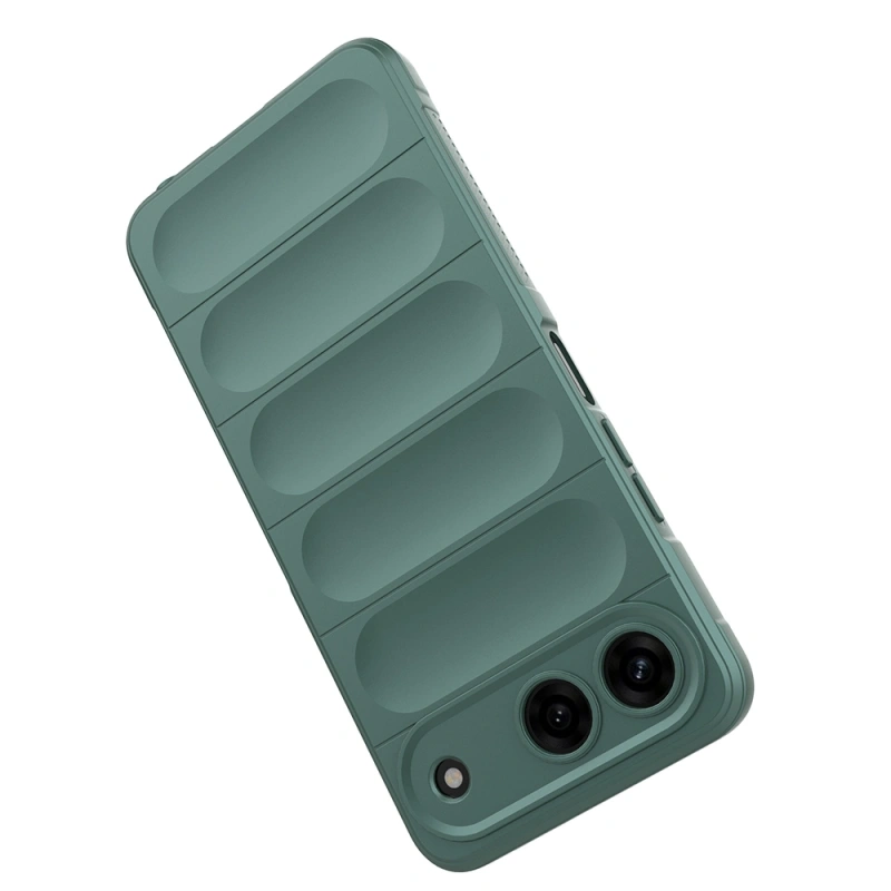 Tecno Spark 40 5G Kılıf Esnek TPU Oyuklu Arka Yüzey Tasarımlı Zore Etnik Silikon Kapak