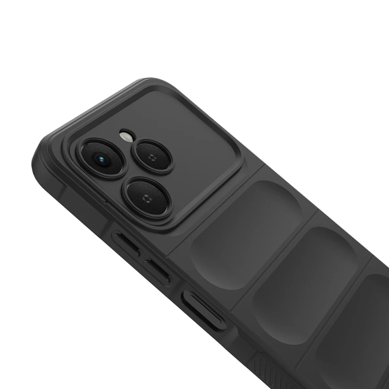 Tecno Spark 40 Kılıf Esnek TPU Oyuklu Arka Yüzey Tasarımlı Zore Etnik Silikon Kapak