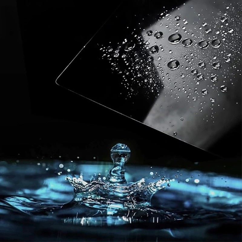 Tesla Yeni Model Y 2in1 Araç Multimedya Ekran Koruyucu Uygulama Aparatlı Zore Premium Mat Temperli Cam Ekran Koruyucu