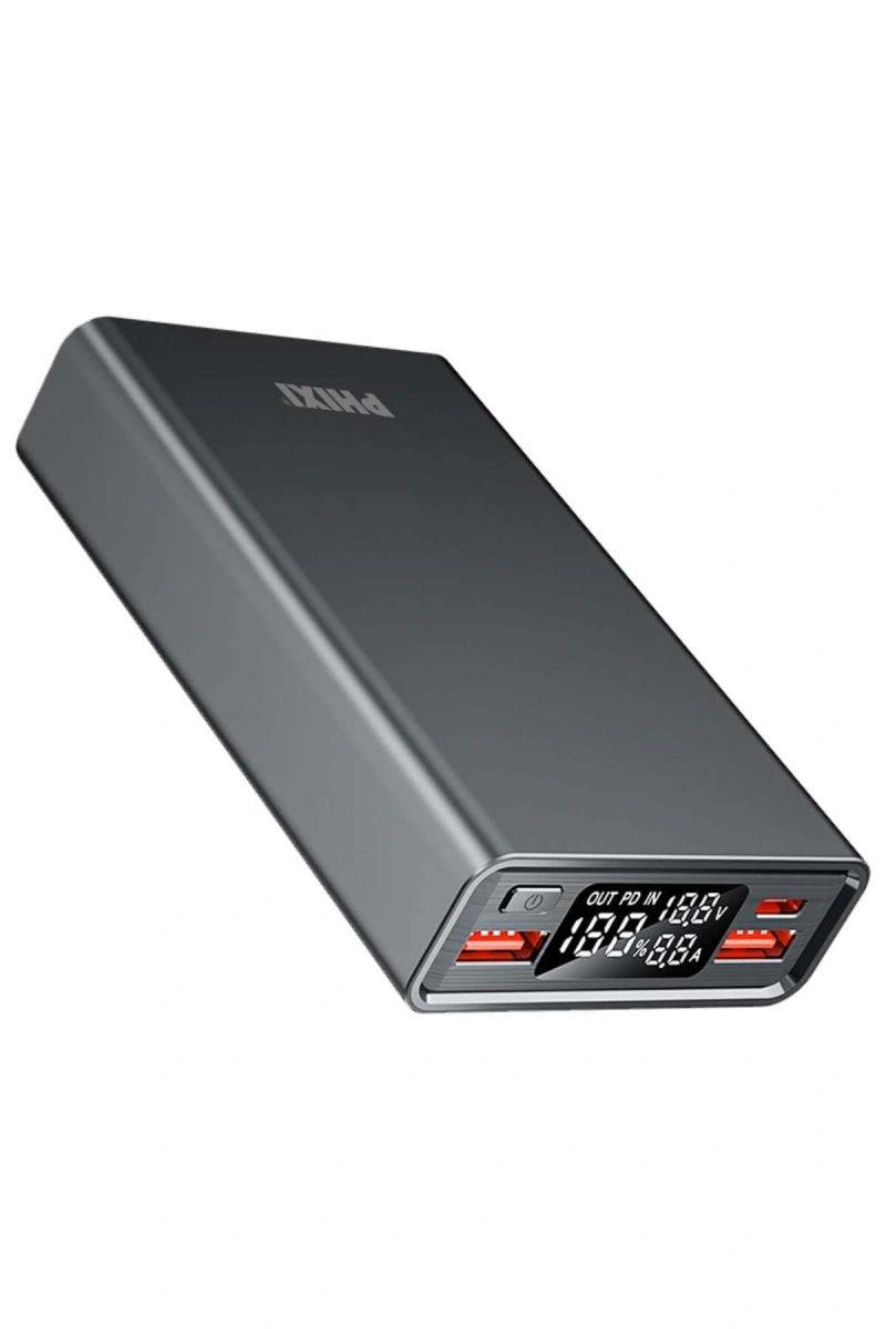 Ultimate UP65 15000mAh 100W Süper Hızlı Şarj Cihazı - Laptop Şarj Edebilir Powerbank - Lacivert