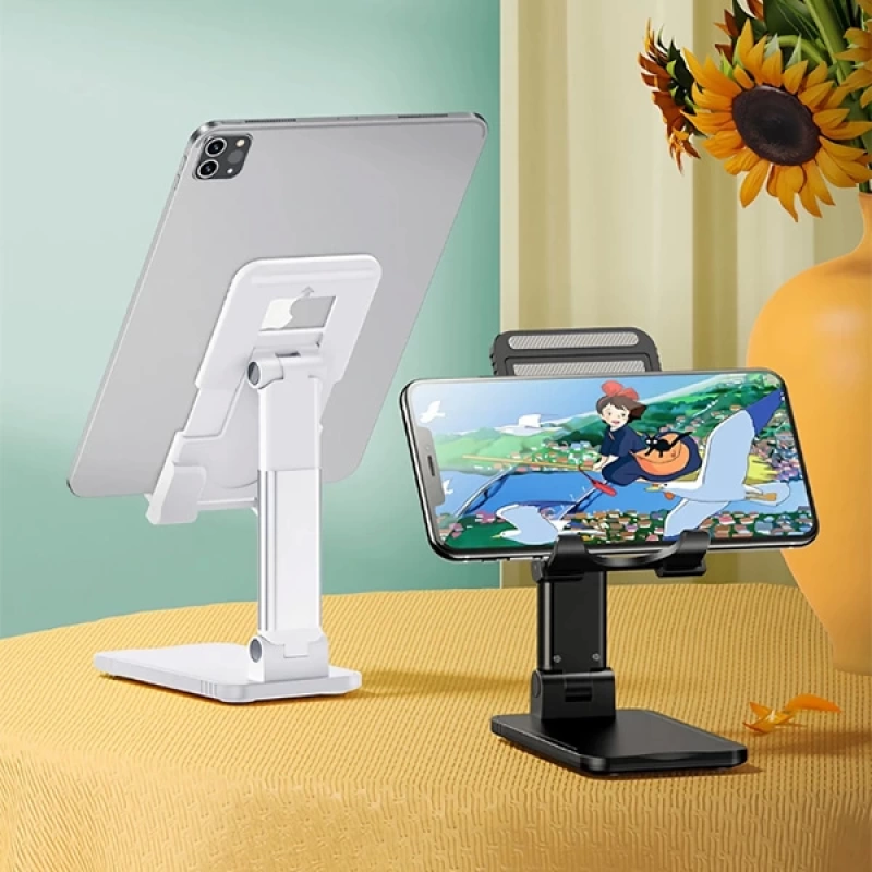 USAMS US-ZJ059 Retractable Katlanabilir Tablet ve Telefon Tutucu Stand