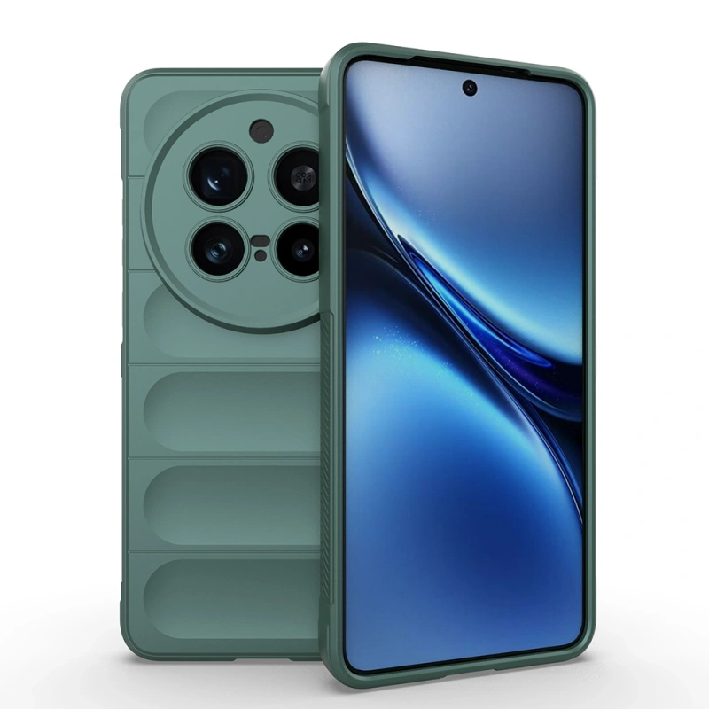 Vivo X200 Pro 5G Kılıf Esnek TPU Oyuklu Arka Yüzey Tasarımlı Zore Etnik Silikon Kapak