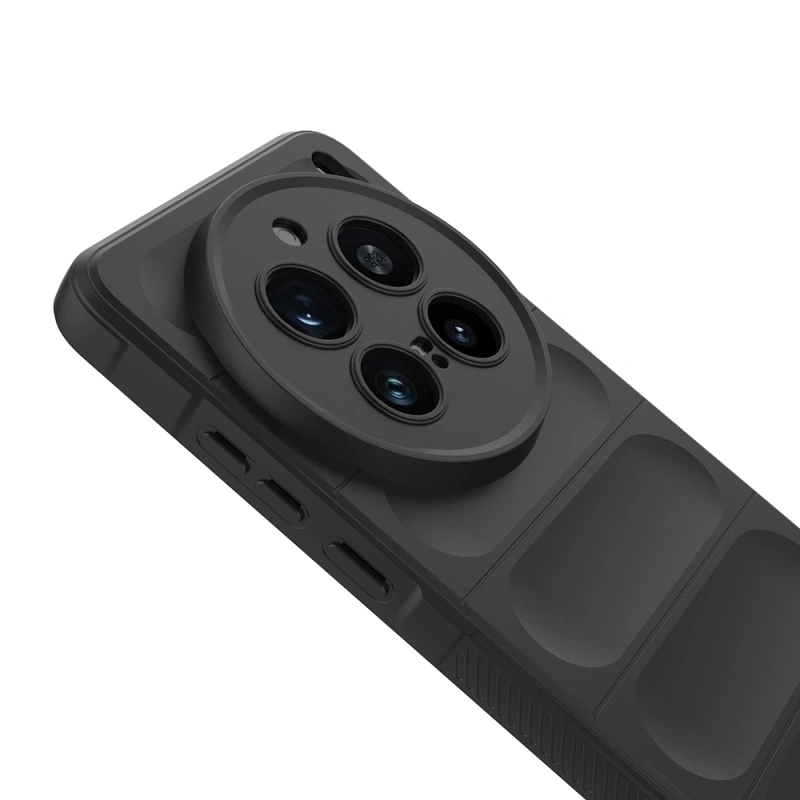 Vivo X200 Pro Kılıf Esnek TPU Oyuklu Arka Yüzey Tasarımlı Zore Etnik Silikon Kapak