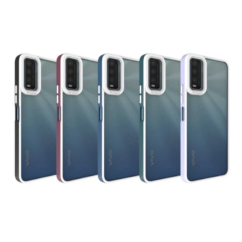 Vivo Y20S Kılıf Zore Mima Kapak
