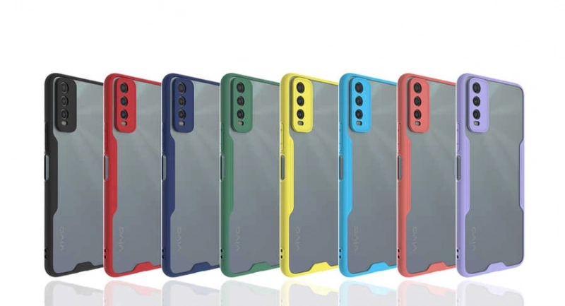 Vivo Y20S Kılıf Zore Parfe Kapak