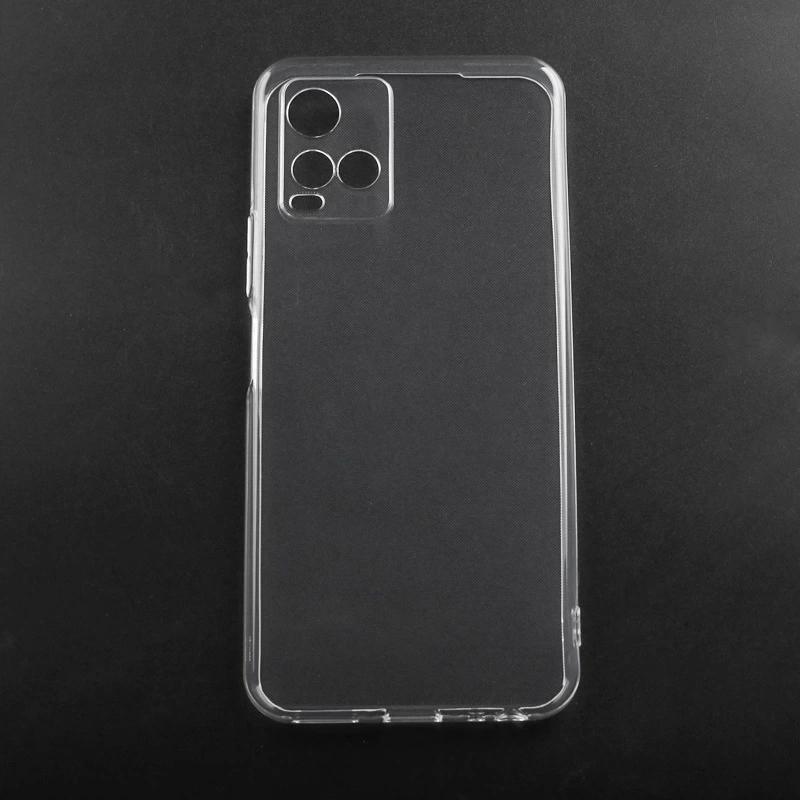 Vivo Y21S Kılıf Zore Süper Silikon Kapak