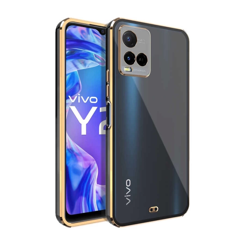 Vivo Y21S Kılıf Zore Voit Clear Kapak