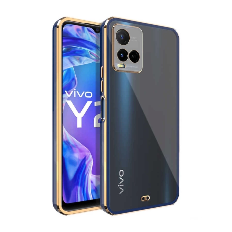 Vivo Y21S Kılıf Zore Voit Clear Kapak