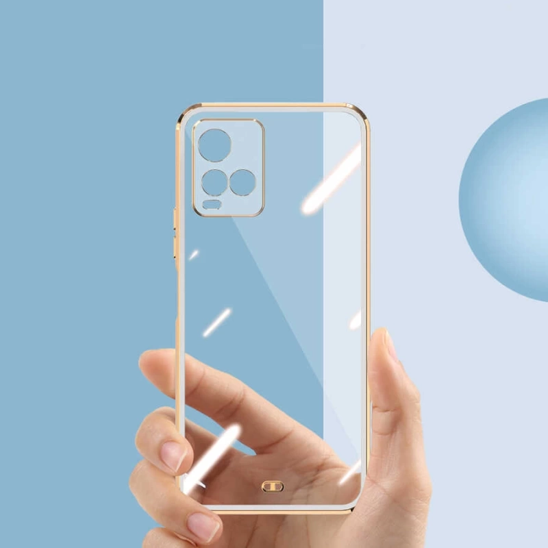 Vivo Y21S Kılıf Zore Voit Clear Kapak