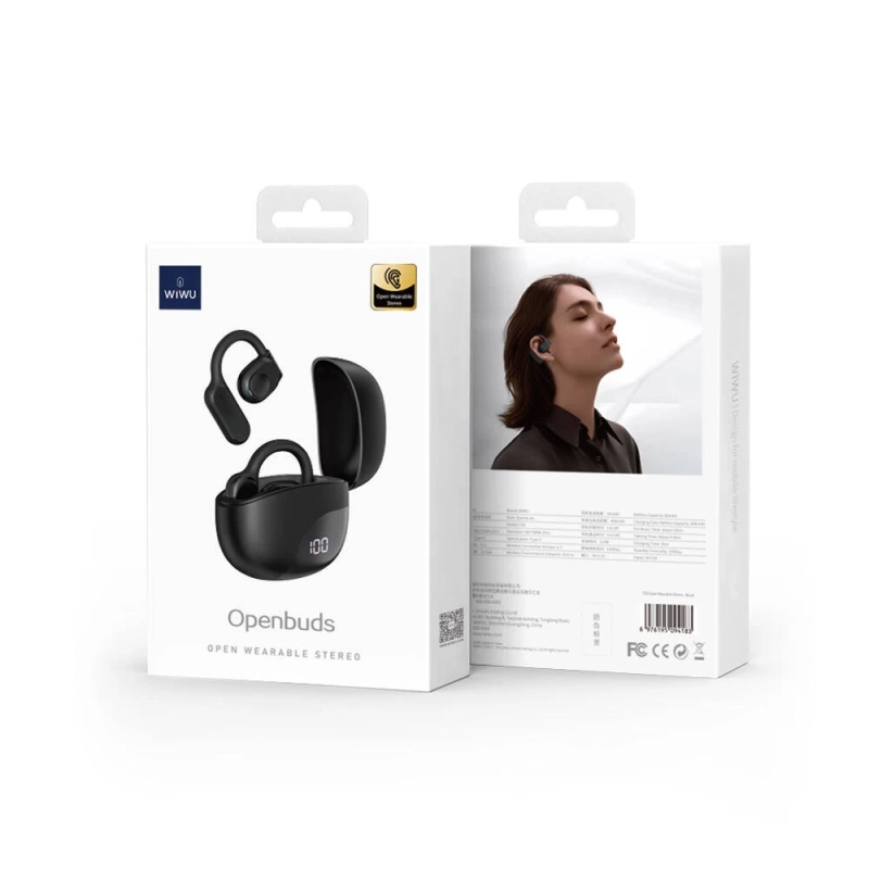 Wiwu T20 Openbuds TWS Wireless 5.3 Kulak İçi Bluetooth Kulaklık