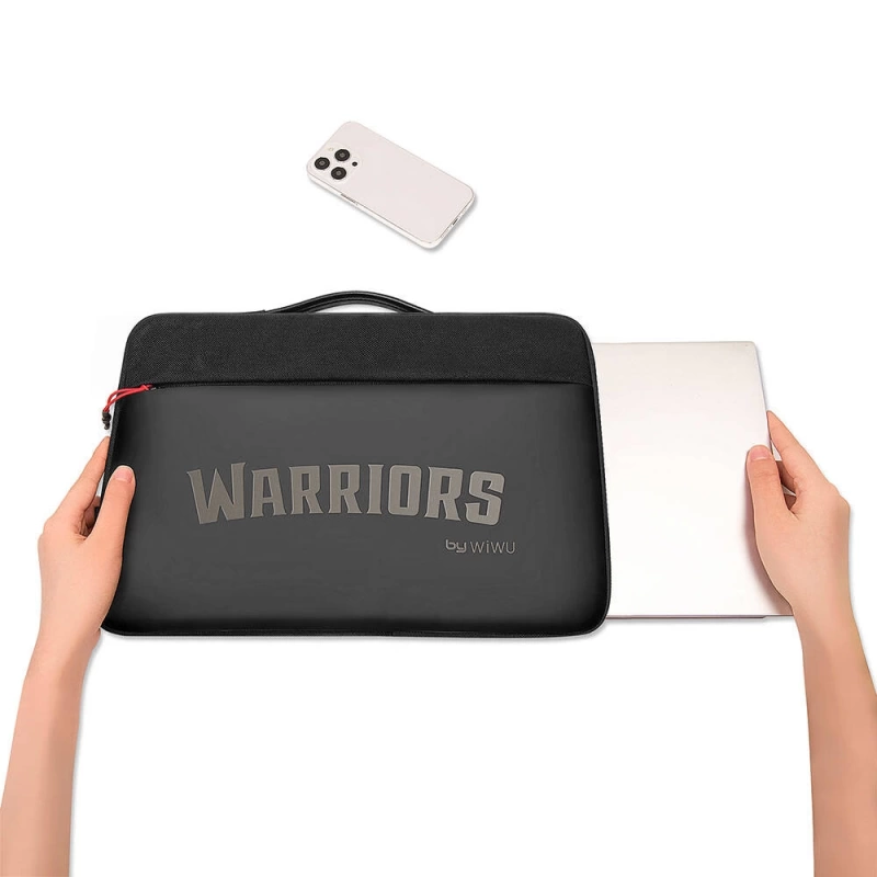 Wiwu Warriors Laptop Sleeve Dupont Cordura 1000D Su Geçirmez Naylon Kumaş 14inç Laptop Çantası