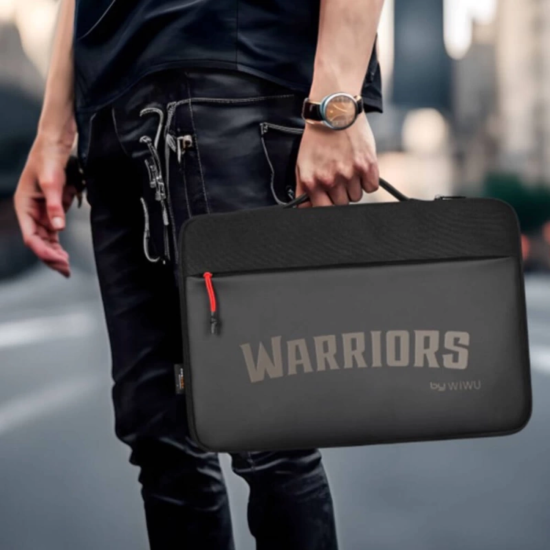 Wiwu Warriors Laptop Sleeve Dupont Cordura 1000D Su Geçirmez Naylon Kumaş 14inç Laptop Çantası