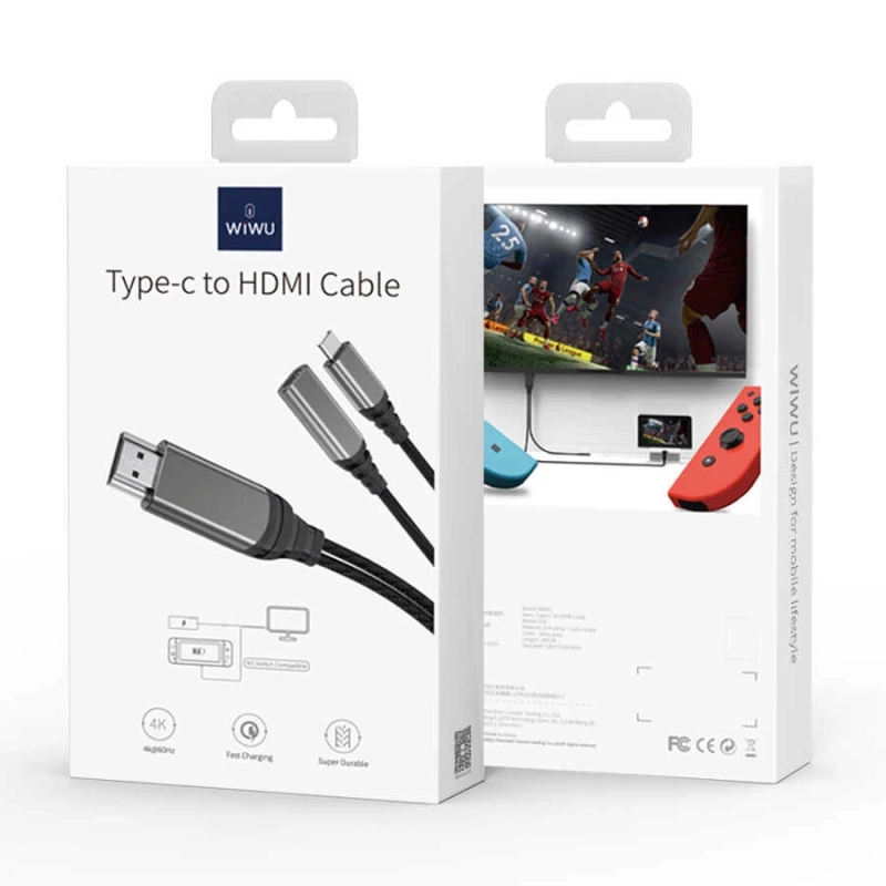 More TR Wiwu X10 Type-C to HDMI Kablo