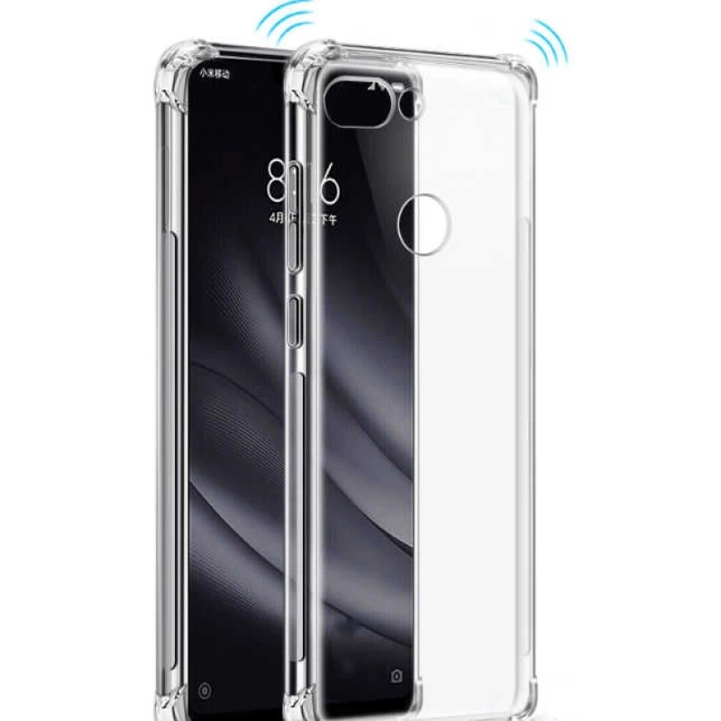 Xaiomi Mi 8 Lite Kılıf Zore Nitro Anti Shock Silikon