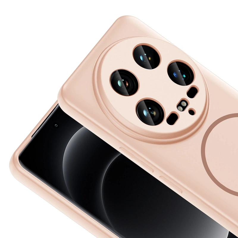 Xiaomi 14 Ultra Kılıf M-safe Şarj Özellikli Zore Meta Kapak