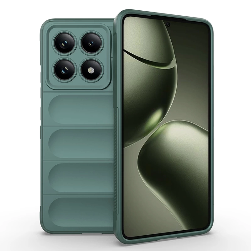 Xiaomi 14T Kılıf Esnek TPU Oyuklu Arka Yüzey Tasarımlı Zore Etnik Silikon Kapak