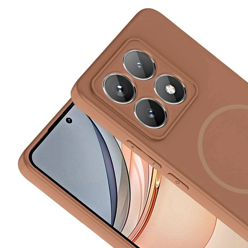 Xiaomi 14T Kılıf M-safe Şarj Özellikli Zore Meta Kapak