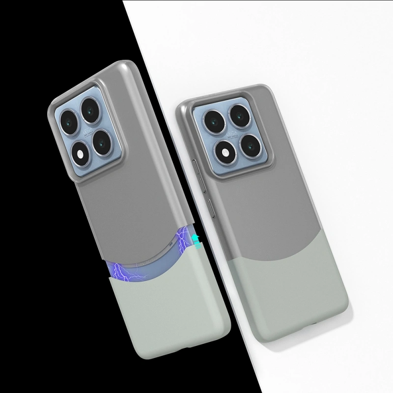 Xiaomi 14T Kılıf Mıknatıslı Zore Duble Kapak