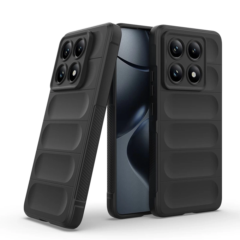 Xiaomi 14T Pro Kılıf Esnek TPU Oyuklu Arka Yüzey Tasarımlı Zore Etnik Silikon Kapak