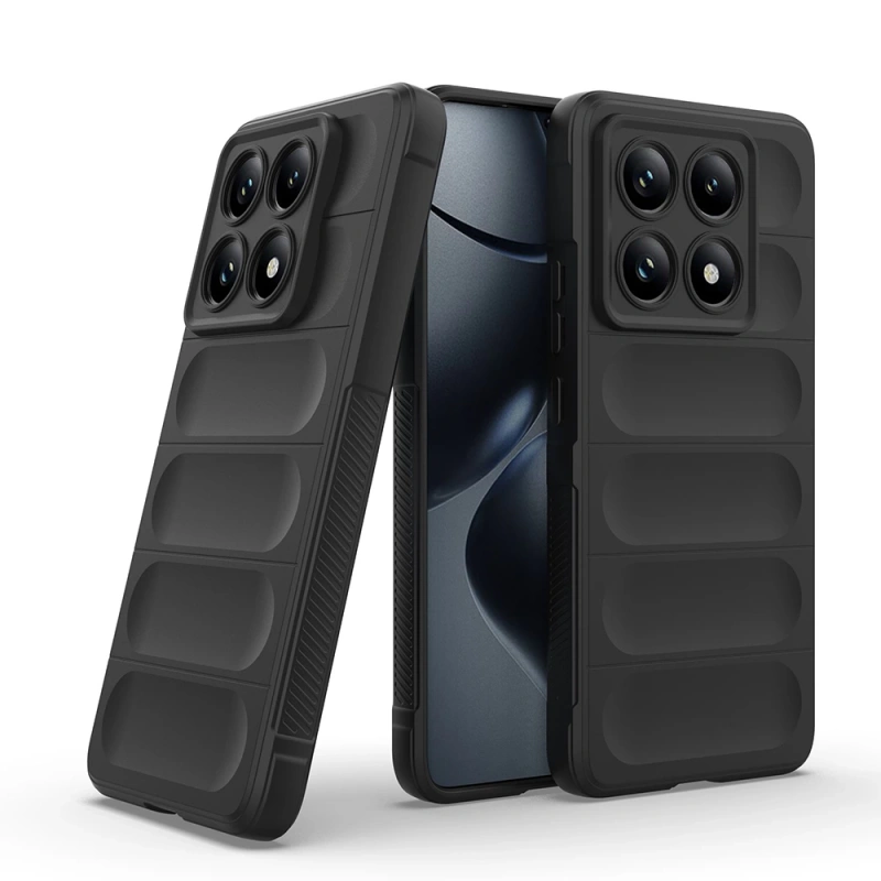Xiaomi 14T Pro Kılıf Esnek TPU Oyuklu Arka Yüzey Tasarımlı Zore Etnik Silikon Kapak