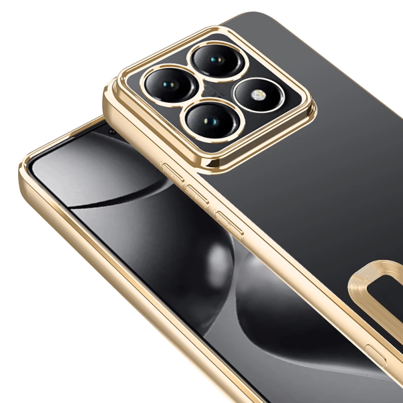 Xiaomi 14T Pro Kılıf Kamera Korumalı Logo Gösteren Zore Omega Kapak