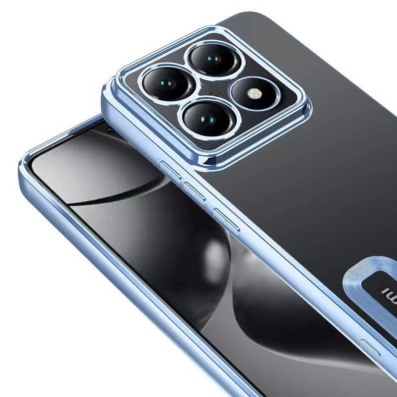 Xiaomi 14T Pro Kılıf Kamera Korumalı Logo Gösteren Zore Omega Kapak