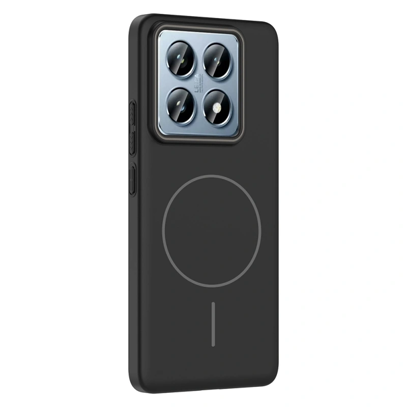 Xiaomi 14T Pro Kılıf M-safe Şarj Özellikli Zore Ruby Sert Kapak