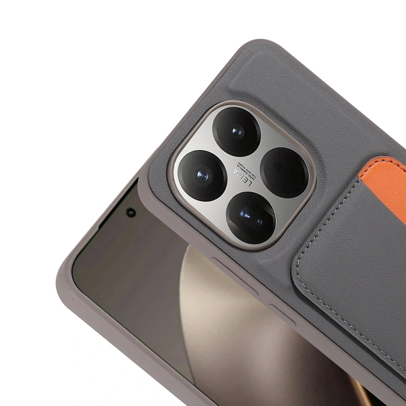 Xiaomi 15T Kılıf Kartlıklı Zore X-Kart Silikon Kapak