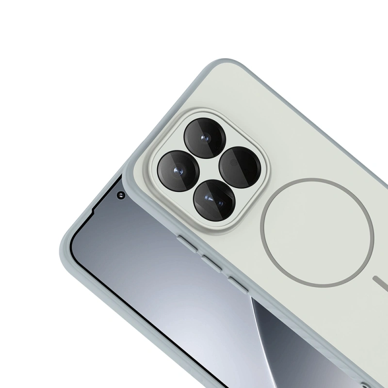 Xiaomi 15T Kılıf M-safe Şarj Özellikli Zore Tea Kapak